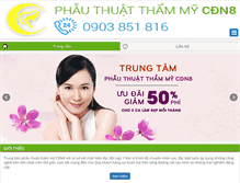 Tablet Screenshot of phauthuatthammycdn8.com